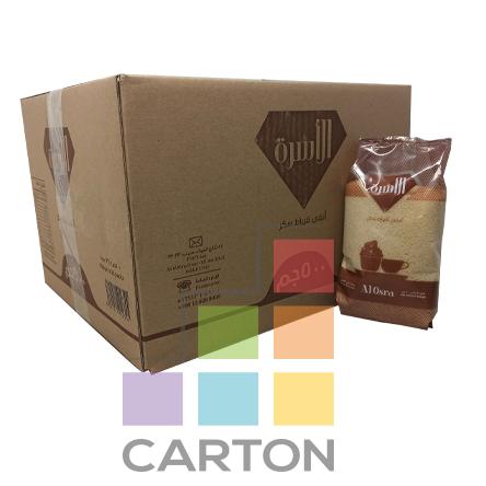 AL OSRA BROWN SUGAR 36*500GM